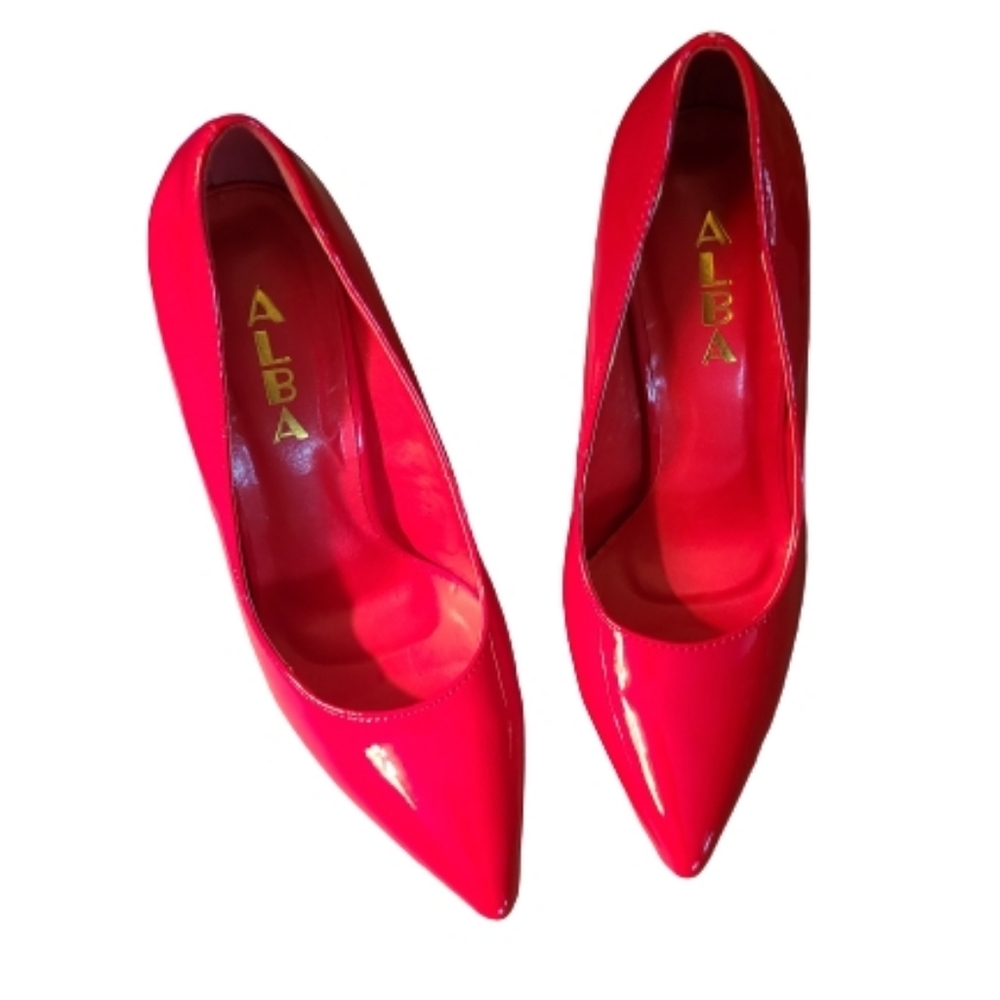 Alba Ricky Shiny Patent Pump